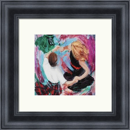 Flyin Roon Ceilidh Dancers by Janet McCrorie