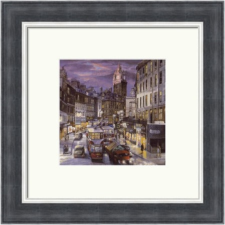 Rush Hour on Leith Street by John M Boyd