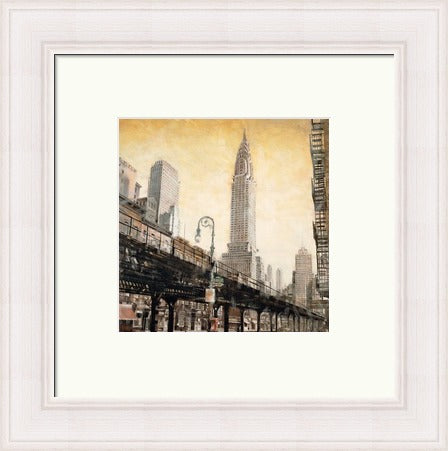 Chrysler Building from The L by Matthew Daniels