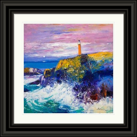 Big Swell, Butt of Lewis Lighthouse by John Lowrie Morrison Jolomo