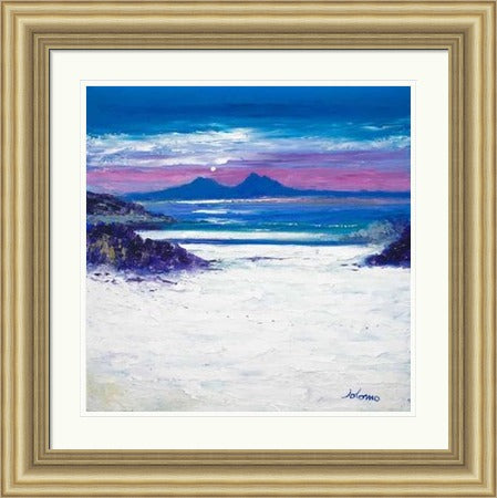 Footprints In The Sand, Portuairk Looking To Rum by John Lowrie Morrison Jolomo