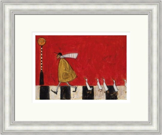 Crossing With Ducks by Sam Toft