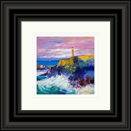 Big Swell, Butt of Lewis Lighthouse by John Lowrie Morrison Jolomo