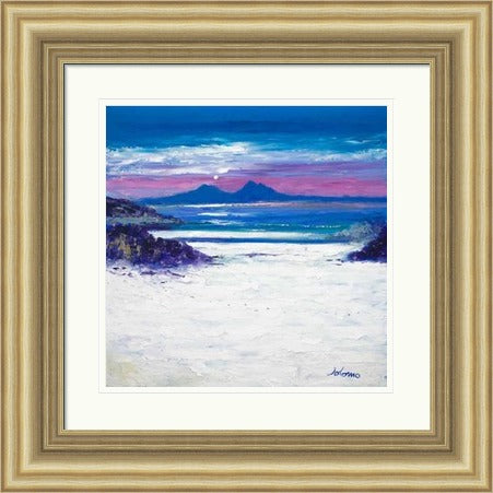Footprints In The Sand, Portuairk Looking To Rum by John Lowrie Morrison Jolomo