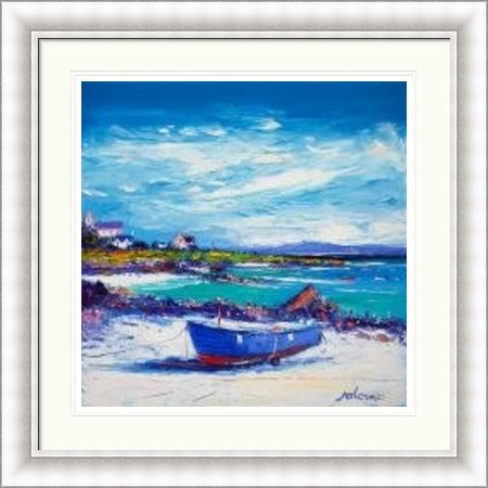 Down in the Rocks Waiting for the Ferry, Iona by Jolomo
