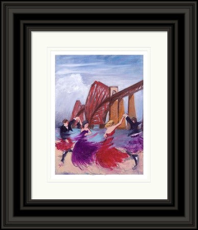 Footsteps at the Forth by Janet McCrorie