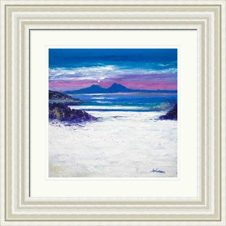 Footprints In The Sand, Portuairk Looking To Rum by John Lowrie Morrison Jolomo