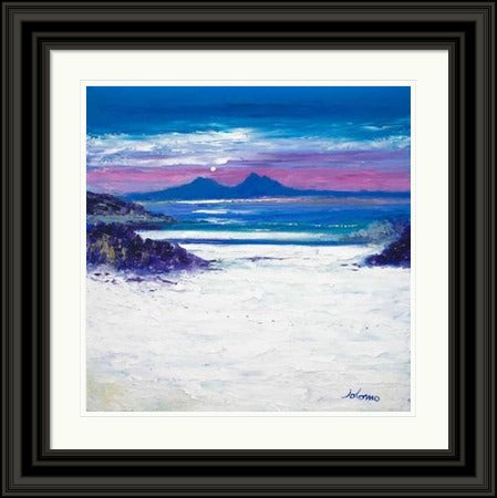 Footprints In The Sand, Portuairk Looking To Rum by John Lowrie Morrison Jolomo