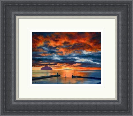 Sundown at Ailsa Craig by Scott McGregor