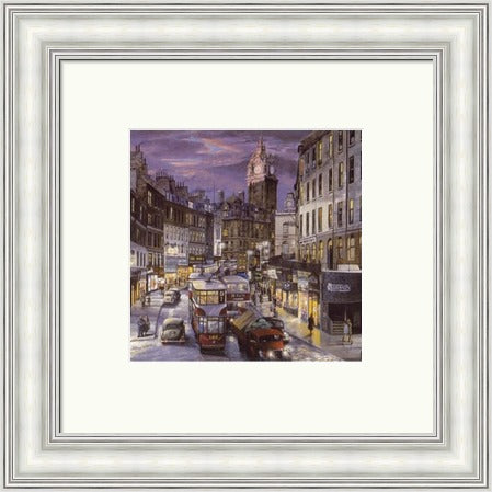 Rush Hour on Leith Street by John M Boyd