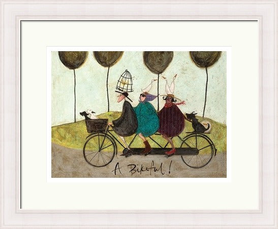 A Bikeful! by Sam Toft