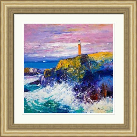 Big Swell, Butt of Lewis Lighthouse by John Lowrie Morrison Jolomo
