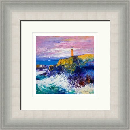 Big Swell, Butt of Lewis Lighthouse by John Lowrie Morrison Jolomo