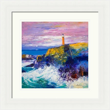 Big Swell, Butt of Lewis Lighthouse by John Lowrie Morrison Jolomo