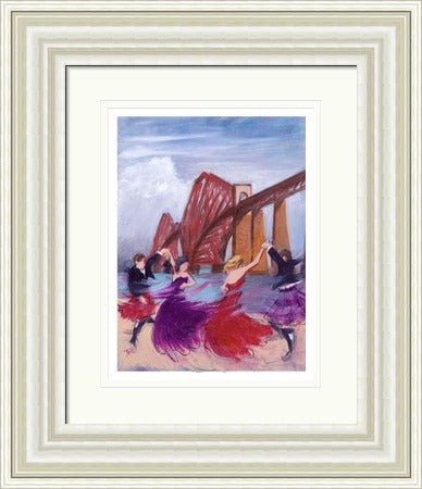 Footsteps at the Forth by Janet McCrorie