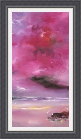 Cerise Solitude II by Lillias Blackie