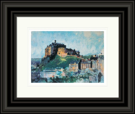 Edinburgh Castle at Midday by Colin Ruffell