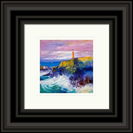 Big Swell, Butt of Lewis Lighthouse by John Lowrie Morrison Jolomo