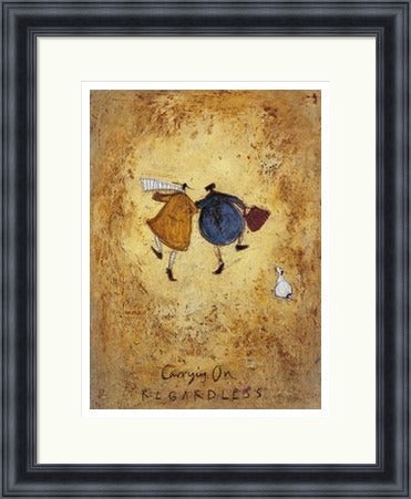 Carrying on Regardless by Sam Toft