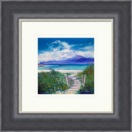 Summer Morninglight, Beach Path, Iona by John Lowrie Morrison Jolomo