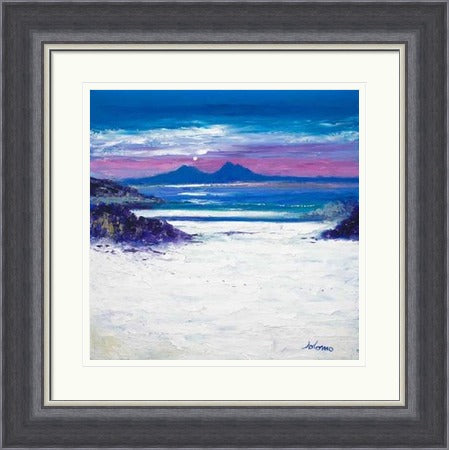 Footprints In The Sand, Portuairk Looking To Rum by John Lowrie Morrison Jolomo