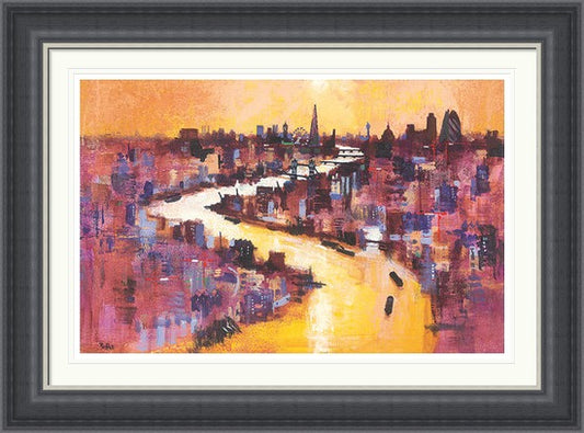 From Canary Wharf, London by Colin Ruffell