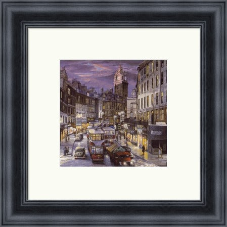 Rush Hour on Leith Street by John M Boyd