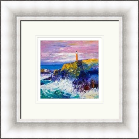 Big Swell, Butt of Lewis Lighthouse by John Lowrie Morrison Jolomo