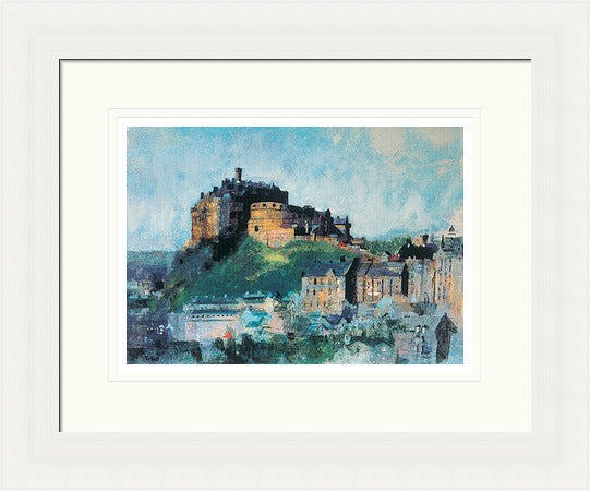 Edinburgh Castle at Midday by Colin Ruffell