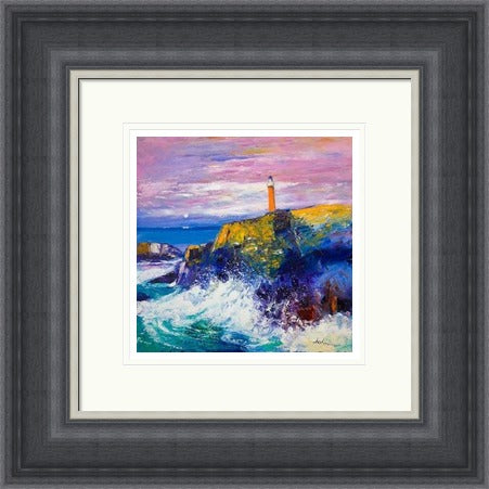 Big Swell, Butt of Lewis Lighthouse by John Lowrie Morrison Jolomo
