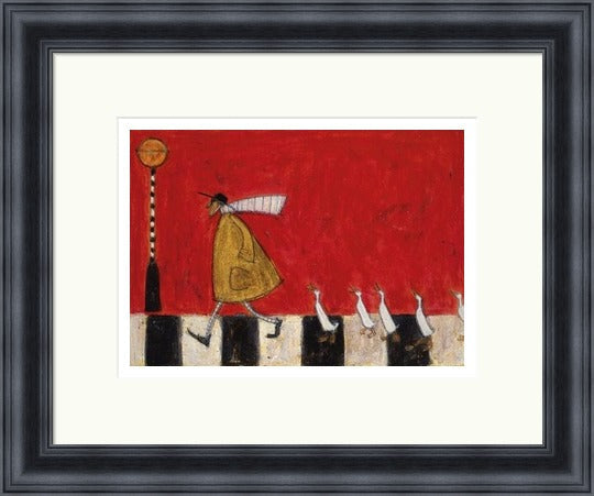 Crossing With Ducks by Sam Toft