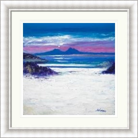 Footprints In The Sand, Portuairk Looking To Rum by John Lowrie Morrison Jolomo