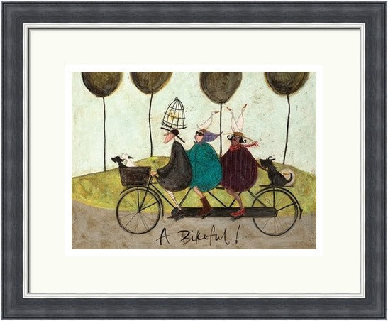 A Bikeful! by Sam Toft