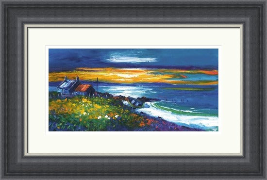 Sunset on a Lewis Shore by Jean Feeney