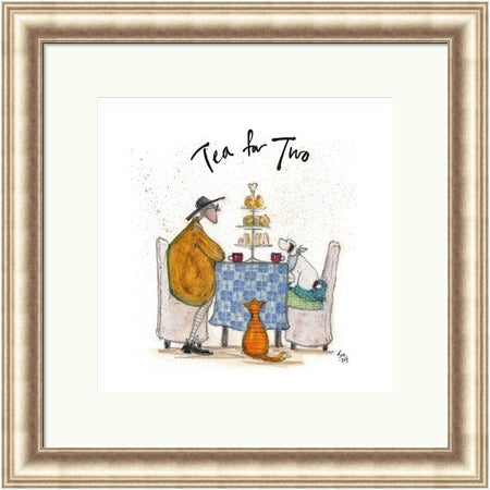 Tea for Two (Colour) by Sam Toft