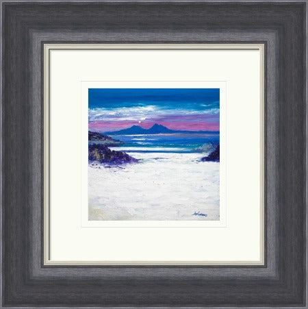 Footprints In The Sand, Portuairk Looking To Rum by John Lowrie Morrison Jolomo