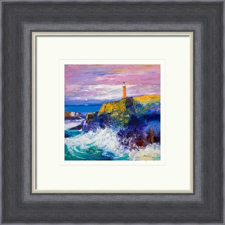 Big Swell, Butt of Lewis Lighthouse by John Lowrie Morrison Jolomo