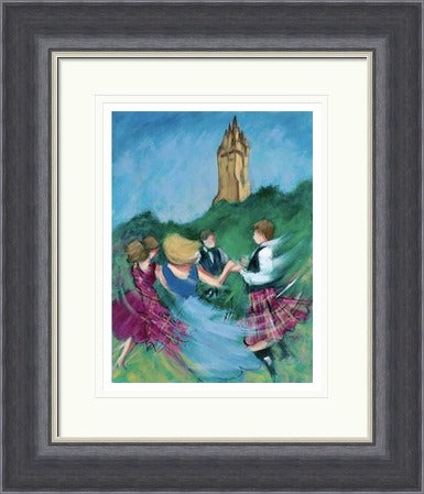 Highland Dance at Stirling's Heart by Janet McCrorie