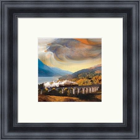 Steemin’ Up the Glenfinnan Viaduct - by Esther Cohen