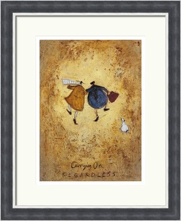 Carrying on Regardless by Sam Toft