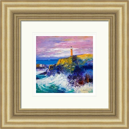 Big Swell, Butt of Lewis Lighthouse by John Lowrie Morrison Jolomo