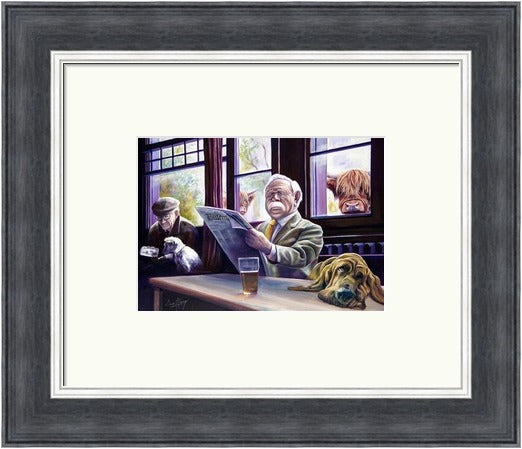 Colonel, Clyde & Two Coos by Scott McGregor