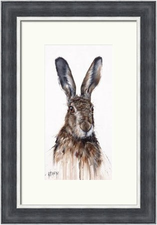 Artair Hare Art Print by Georgina McMaster