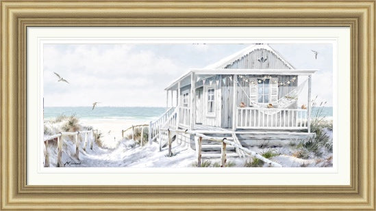 Beach Cabin by Richard Macneil