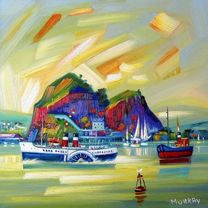 Dumbarton Rock by Raymond Murray