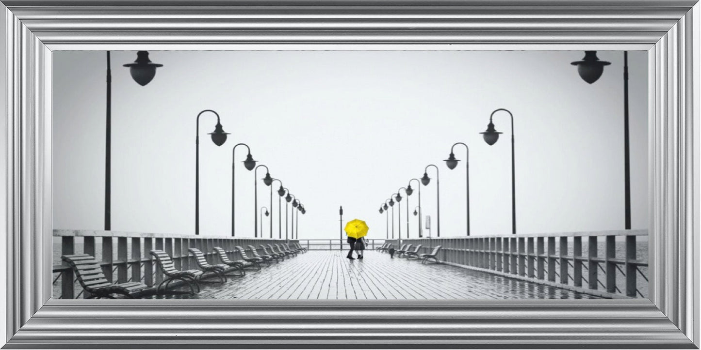 Strolling On The Pier - Yellow