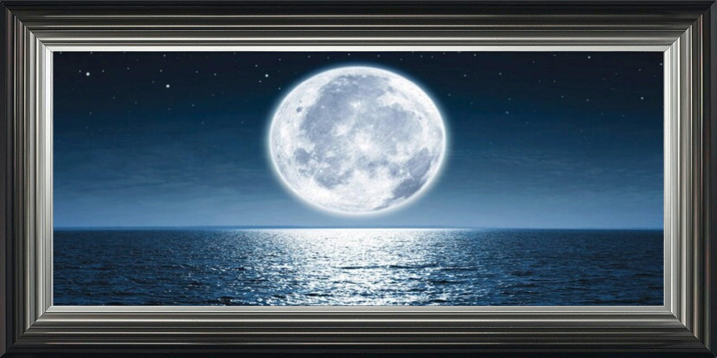 Blue Moon Over Water