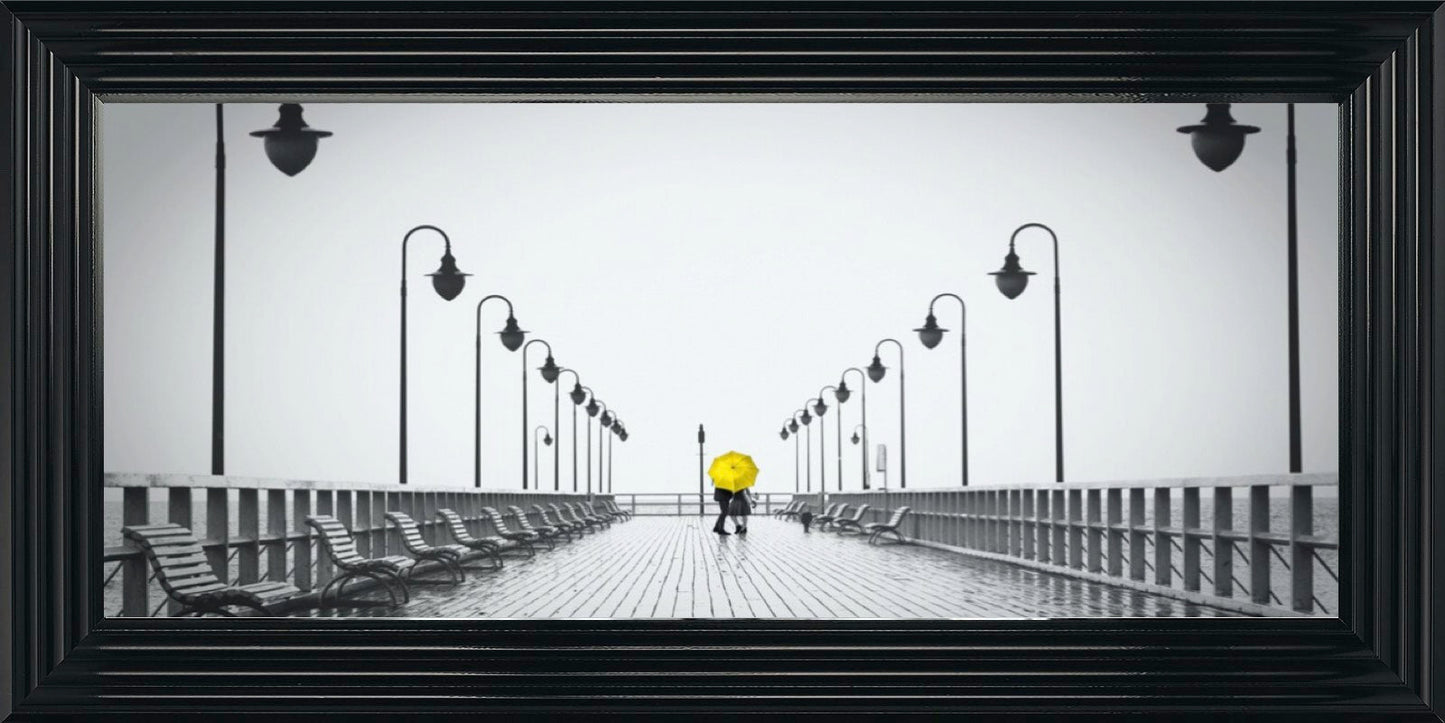 Strolling On The Pier - Yellow