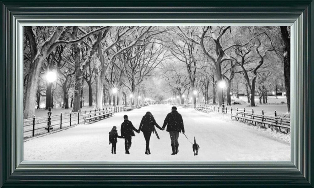 A Walk in the Park - Black and White