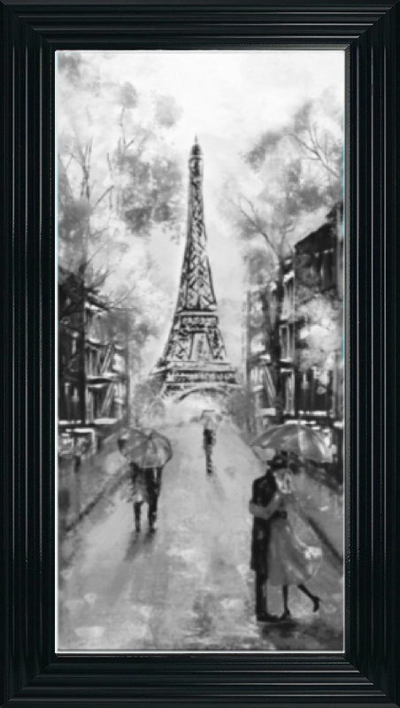 Paris Blossoms in Black and White
